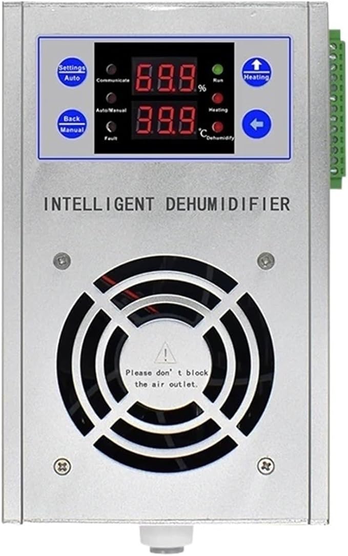 1pc QD-D60A Refrigerant Industrial Dehumidifier For Greenhouse Basement Hydroponic