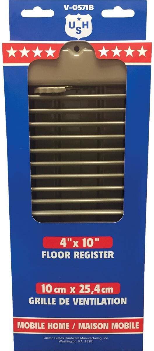 RV Deluxe Floor Register 1 pk