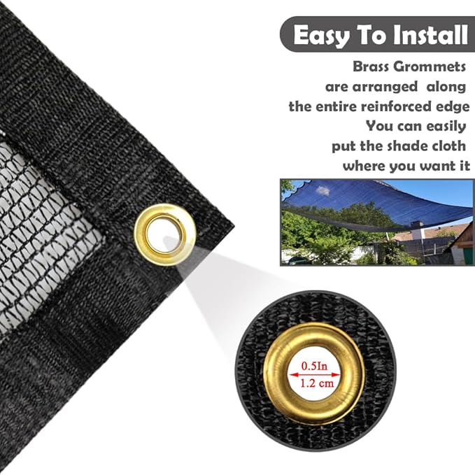 40% Shade Cloth for Plants, 10X30Ft Greenhouse Shade Cloth, Plant Shade Cover from Sun, Breathable Sunshade Fabric for Garden, Vegetables, Flowers, Potted Plants Heat Protection.
