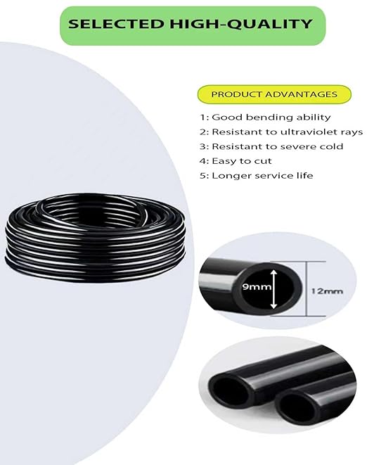 Drip Irrigation System,Automatic Garden Watering System,360° Adjustable Spray Sprinkler Kit, Easy Installation No Tools, Fine Mist Watering forGarden,Patio,Potted Plants,Courtyard Watering System