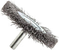Forney 60015 Wheel Brush, Coarse Crimped Wire with 1/4-Inch Shank, 2-1/2-Inch
