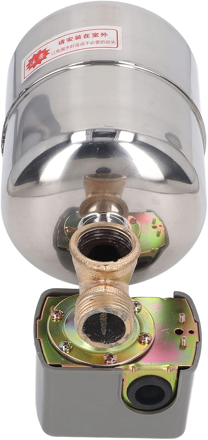 Premium Pressure Tank Check Valve Kit Heavy Duty ABS Metal Construction Automatic Water Pump Control Switch for Well Pumps Irrigation Systems