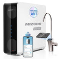 MIZUDO Reverse Osmosis System Under Sink 9-Stage Tankless Reverse Osmosis Water Filter, 3:1 RO Water Filtration System 1200GPD with APP Control, 36-Month Filter