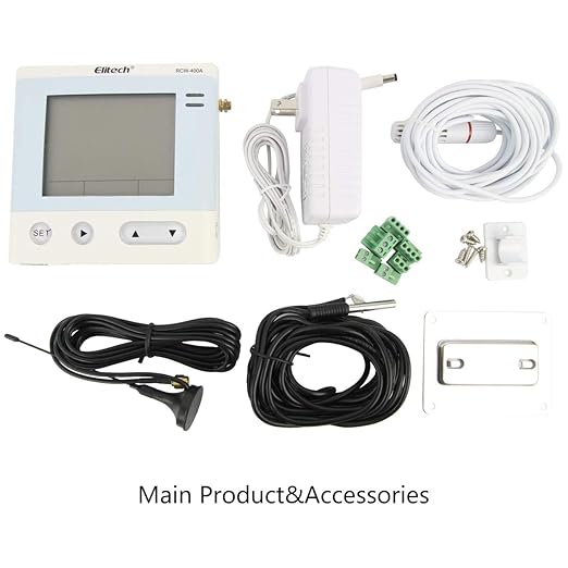 Elitech Temperature and Humidity Data Logger Recorder Wireless Built-in 3G, RCW-400A