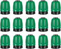 15 Pcs 1/2 Inch Irrigation Tubing End Plugs Drip Irrigation Fittings Drip Line Plugs End Cap for 1/2" irrigation tubing Drip Irrigation System Connection Parts