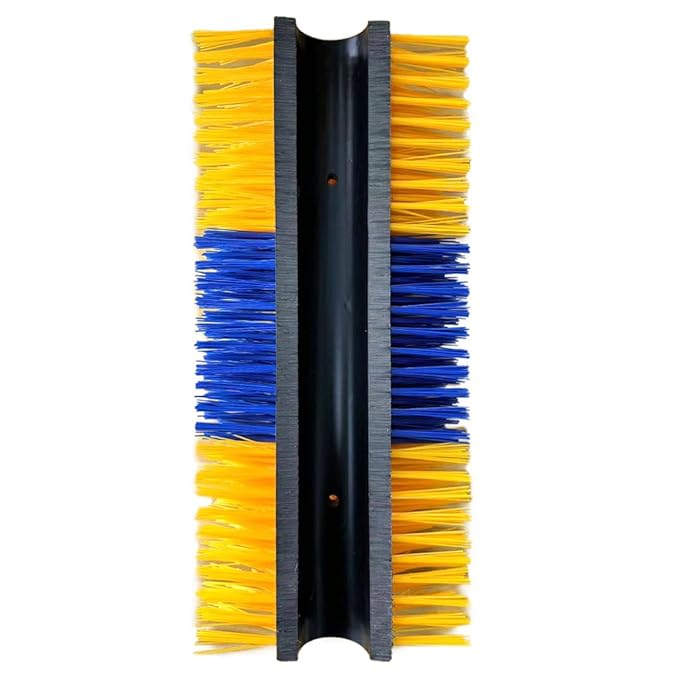 2-Pack Heavy Duty Livestock Scratch Brush, Flexible 90° Bendable Cattle Brush for Grooming, Massage & Cleaning, Durable Animal Scratching Brushes for Cattle,Horse,Pig,Goat,Barn,Stable,Fence Mount