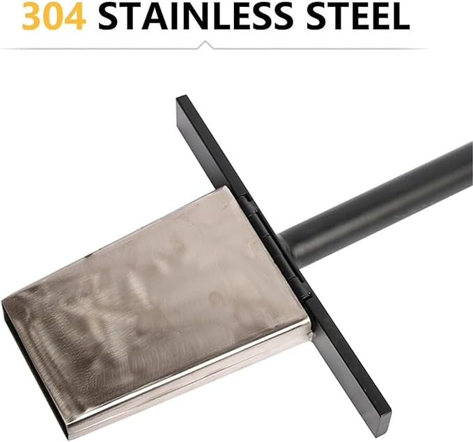 Stainless Steel Soil Sampler Probe, T-Type Handle Core Sampler Tool for Lawn, Garden, Golf Courses & Farm Soil Sampling, Professional Profiler with Chamfered Head