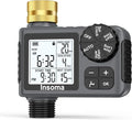 Sprinkler Timer with Brass Inlet & Outlet, Water Timer for Garden Hose with Auto/Manual/Rain Delay Mode, Easy Setup Hose Timers for Lawn, Garden, Vacation Watering,1 Outlet