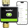 RAINPOINT Smart Hose Timer for Garden, Smart Water Timer with Brass Inlet & Outlet (Not Include Gateway), Automatic Irrigation System for Lawns and Yard