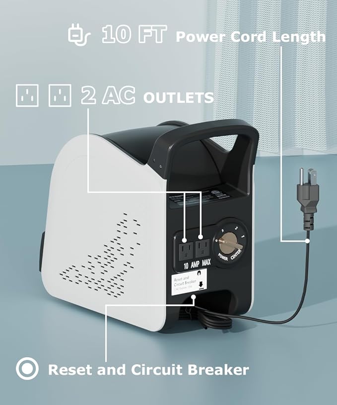 High Velocity Blower Fan for Drying Cooling and Ventilating, Portable Air Mover Floor Fan with 185° Rotation for Home Use or Job Site, Utility Fan with 3 Speeds, 2 Outlets, 130W 325CFM