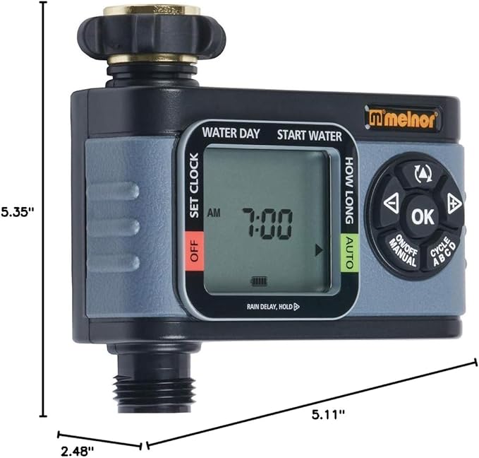 Melnor HydroLogic 1-Zone Digital Water Timer
