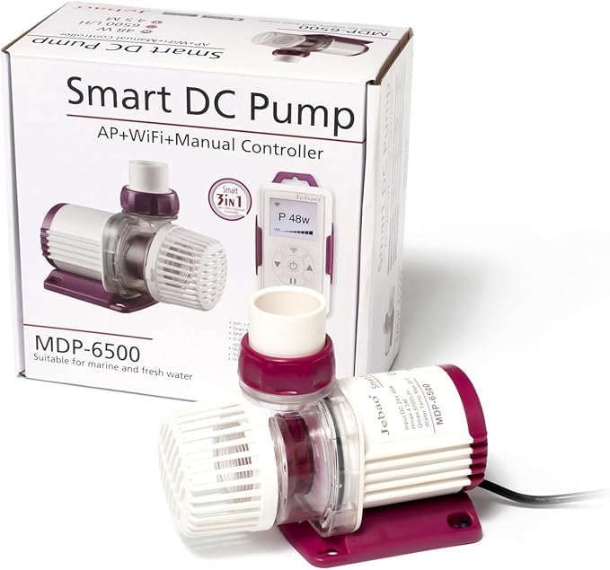 Jebao MDP Smart DC Pump with LCD Display Controller for Saltwater Tank (MDP-6500)