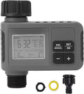 Outlet Sprinkler Timer, Digital Water Timer for Garden Hose with Rain Delay, Automatic & Manual Watering System for Yard Lawn Irrigation