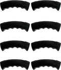 USA-Made Bucket Grip for 1-5 Gallon Buckets, Ergonomic, Durable Handle Grip for Heavy-Duty Buckets | Easy to Install, Comfortable for Gardening, Construction, DIY | Fits 5 Gal Handles - Pack of 8