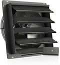 AC Infinity AIRLIFT S16, Shutter Exhaust Fan 16” with 10-Speed Controller, EC Motor - Wall Mount Ventilation and Cooling for Sheds, Attics, Workshops, and Greenhouses