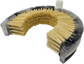 Teravan Wash Brush for Exhaust Stack Pipes with Natural Tampico Fiber, Truck Cleaning Brush, Ideal Scrub Brush for Truck Exhaust Stack Pipes (4"-6" Diameter)