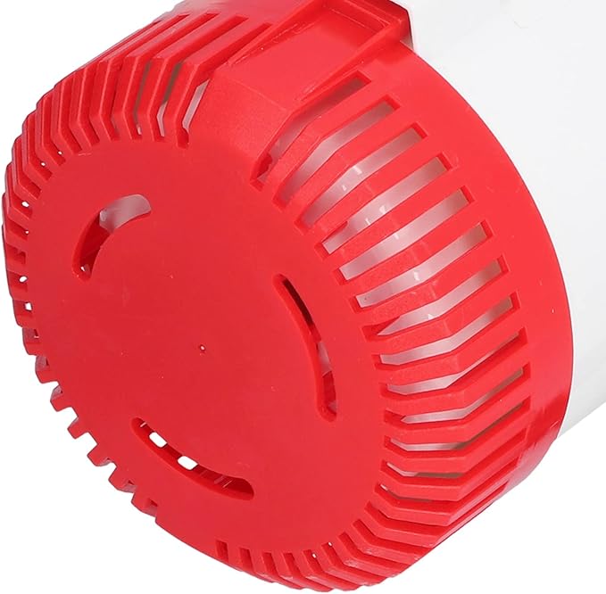 Bilge Pump, ABS Anti Shock Submersible Pump, Rustproof Boats Electric Water Pump, Heavy Duty Bilge Pump for Drainage Provides Power (DC12V 3700GPH)