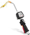 Poafamx Digital Oil Control Valve Meter Nozzle, 8GPM/30LPM Heavy Duty Air Operated Oil Transfer Nozzle, 7-1000 Psi 0.5-70bar, ±0.3% Precision, 1/2" inch NPT Inlet with Non Leakage Spout