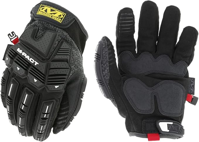 Mechanix Wear ColdWork M-Pact Winter Work Gloves - Insulated Wind & Water Resistant Heavy Duty Work Gloves - Impact Protection - Machine Washable - Small - Black & Grey