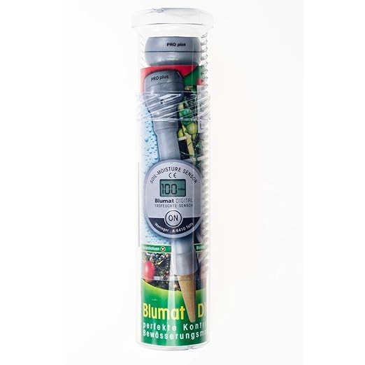 Blumat Moisture Meter for Plants - Accurate Soil Moisture Meter - Easy to Use Advanced Water Meter for Gardening (Moisture Meter with Cap)