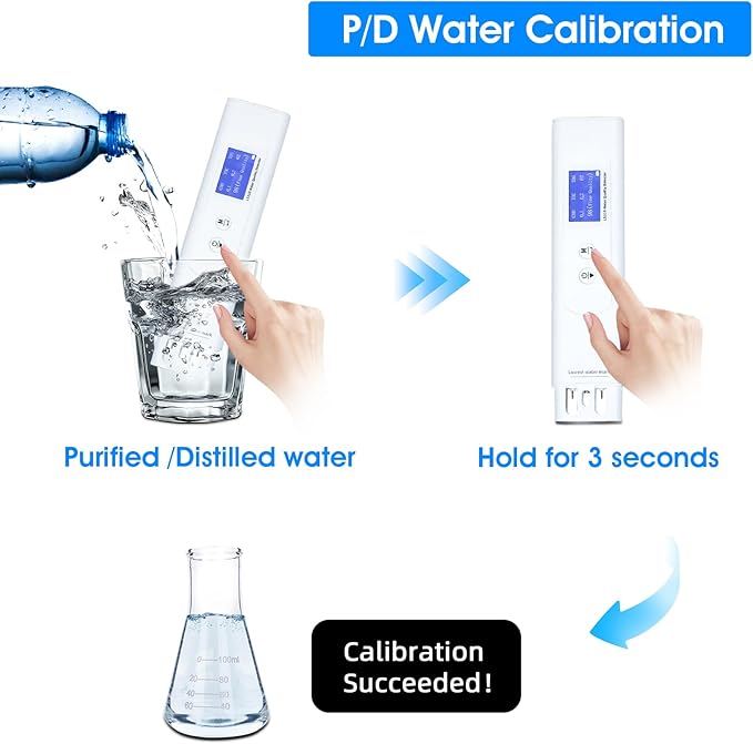 Water Tester, TDS Tester 6 in 1 Professional Digital Water Quality, COD/TOC/TDS/UV275/EC/Temp for Drinking, Tap, Well, Swimming Pool,Hydroponics, Aquarium, RO/DI System