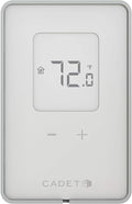 Cadet Electronic Wall Thermostats Double Pole Programmable (Model: TEP362DW, Part: 08204), 15 Amp, 120/208/240 Volt, 1800/3120/3600 Watt, White