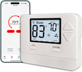Heagstat WiFi Thermostats for Home Single-Stage 1Heat/ 1Cool, APP Remote Control, 7-Day or 0-Day Programmable. (C-Wire Required)