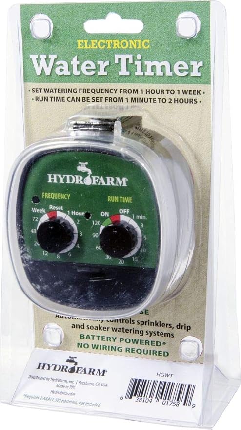 Hydrofarm HGWT Electronic Water Timer