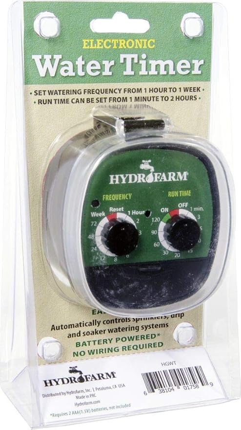 Hydrofarm HGWT Electronic Water Timer