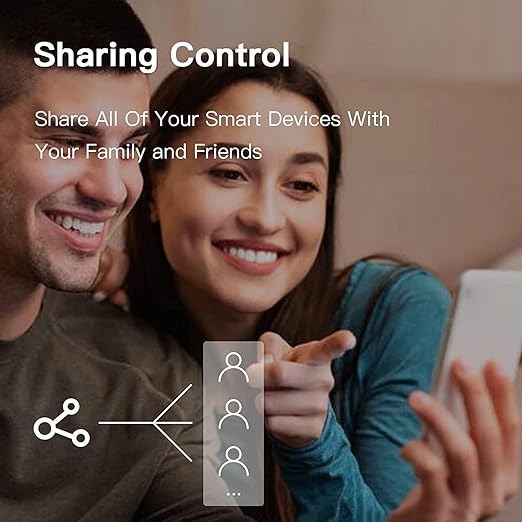 BSEED 4 Gang Smart Switch - Alexa WiFi Light Switch, Touch Control, Timer Function, Compatible with Alexa, Google Assistant, Remote Control