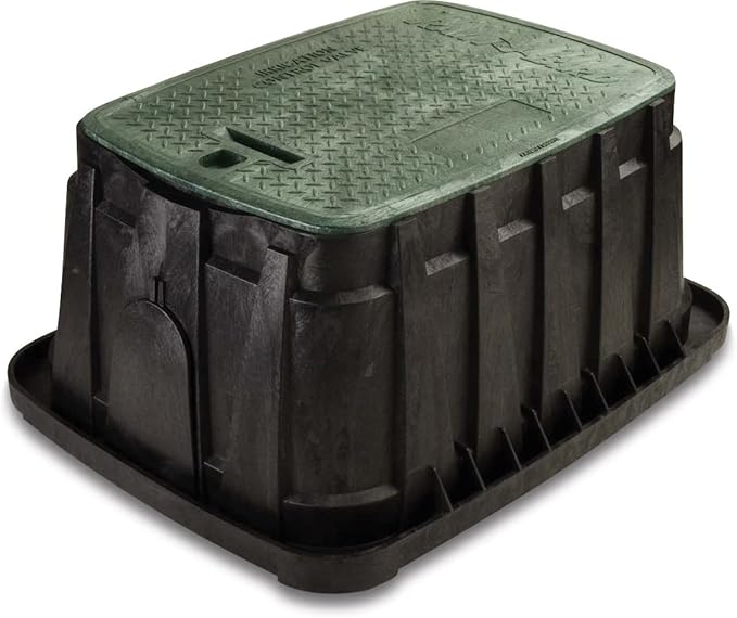 Rain Bird VB Series Super Jumbo Valve Box with Green Lid | VBSPRH