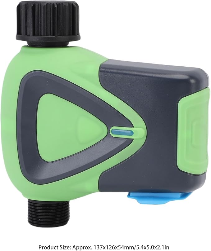 Zunate WiFi Sprinkler Timer for 3/4 Inch Hose, APP Voice Control Smart Water Timer, Automatic Irrigation Controller for Garden Lawn Yard with 45m Range, Family Sharing