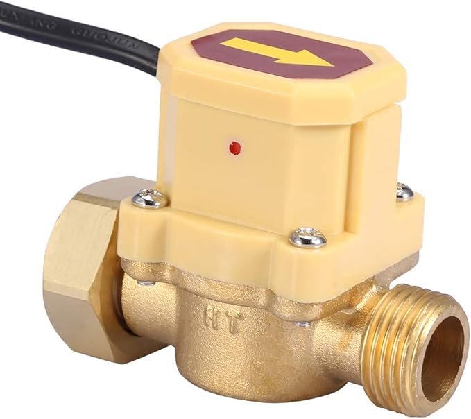 Water Flow Control Switch Automatic Adjustable Pressure Sensor G3/4 G1/2 Thread for Home Water Heater Solar Pump Low Pressure System