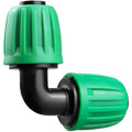 Gardrip Drip Irrigation 1/2" Elbow Fittings：1/2 Inch Drip Line Lock Barbed 90 Degree Elbow Connectors for Drip Irrigation Tubing (1/2" ID x 0.640" OD) Anti-Drop Drip Irrigation Parts (12 Pieces)