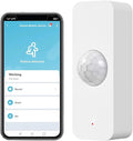 WiFi Motion Sensor, Smart Motion Detector for Home Security, Wireless Motion Sensor App Remote Monitor, Voice Command Compatible with Alexa. 1 Pack