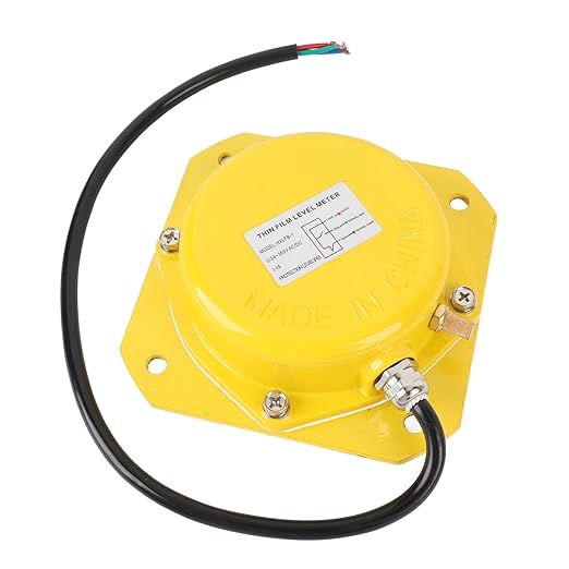 Thin Film Level Meter Stainless Steel Industrial Grade Powder Granular Material Detector Switch with Adjustable Sensitivity for Silo Bin Feed Mill Warehouse Storage Tank Pr