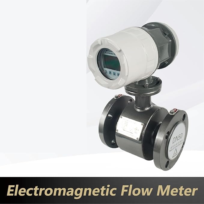 Electromagnetic Flow Meter Magnetic Flowmeter DN10-DN50 Digital Water Liquid Sensor Smart Industrial Wastewater Pipeline(DN10)