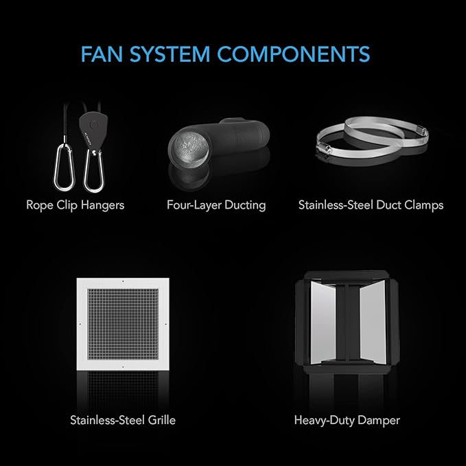 AC Infinity CLOUDWAY Whole House EC Fan S10, 1200 CFM with Remote 10-Speed Wireless Fan Controller, 10” Ceiling Mount House Attic Vent, Exhaust Home Ventilation System