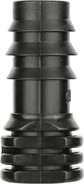 1/2 inch Drip Irrigation Fittings, Barbed End Plug Connector Fit 1/2" Irrigation Tubing (0.52" ID x 0.65" OD), End Cap Plastic Plug Nuts - Pack of 10
