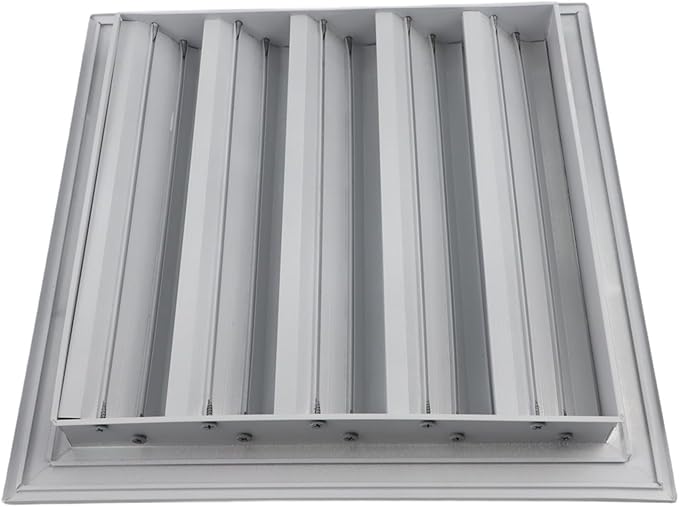 Air Vent Louver Engineered Weatherproof Galvanized Iron Aluminum Alloy Multiple Sizes For Hotels Restaurants Homes Workshops(300 * 300mm)