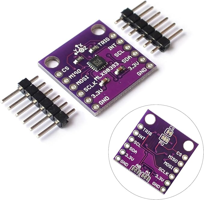 IoT low power hole sensor with precision hall sensor module temperature compensation and stable output for home appliances