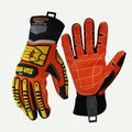 Seibertron High-Vis Series Cut Resistant Reducing Anti-Impact Mechanics Heavy Duty Safety Rescue Oil and Gas Gloves
