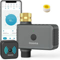 WiFi Hose Timer with Brass Inlet, Smart Water Timer 1 Zone, Sprinkler Timer w/WiFi hub for Remote Control via 2.4Ghz WiFi, Voice/App Controls with Alexa & Google Assistant, for Lawns Yards