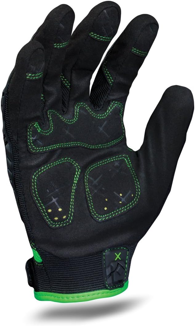 Ironclad mens Medium Impact Work Gloves, Black, Medium Pack of 1 US