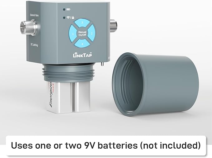 LinkTap Q1 4-Zone Wireless Water Timer & Gateway, Equals Four G2S Smart Hose Timers