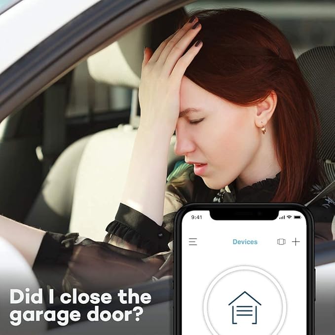 Chamberlain Smart Garage Control - Wireless Garage Hub and Sensor with WiFi & Bluetooth - Smartphone Controlled, myQ-G0401-ES, White, Pack of 10