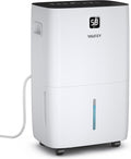 Yaufey 150 Pints Dehumidifier for Home, Basement and Large Room up to 7000 Sq. Ft., with Drain Hose, Timer, Intelligent Humidity Control and Large Water Tank