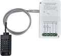 Smart WiFi Temperature Humidity Switch Module with Probe 90 - 250V Dual Relay Output - Remote APP Control, Timing Function for Greenhouse Automation and Home Climate