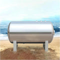 26 42 52 66 79 Gallon Stainless Steel Water Pressure Tank, Horizontal Pressure Tank with Mounting Kit, Household Fully Automatic Pressurized Water Tanks(79.2 Gallons/300 L)