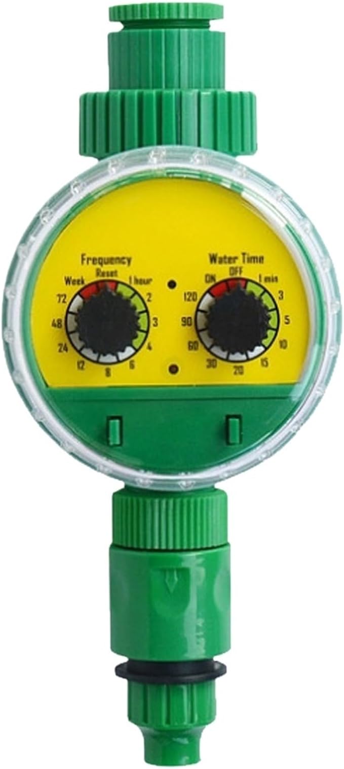 1pc Auto Sprinkler Garden Watering Timer Automatic Irrigation Controller Valve Watering Control Device(White)